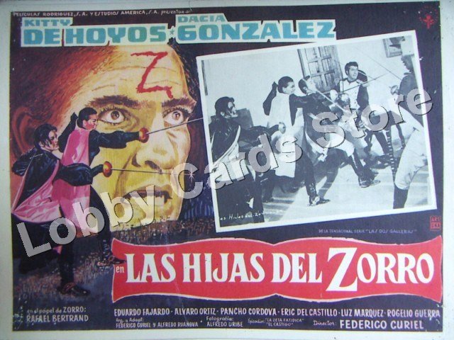 DACIA GONZALEZ/LAS HIJAS DEL ZORRO